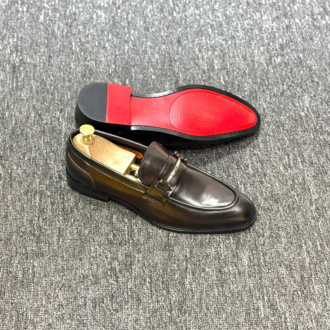 John Foster Horsebit Loafer Black