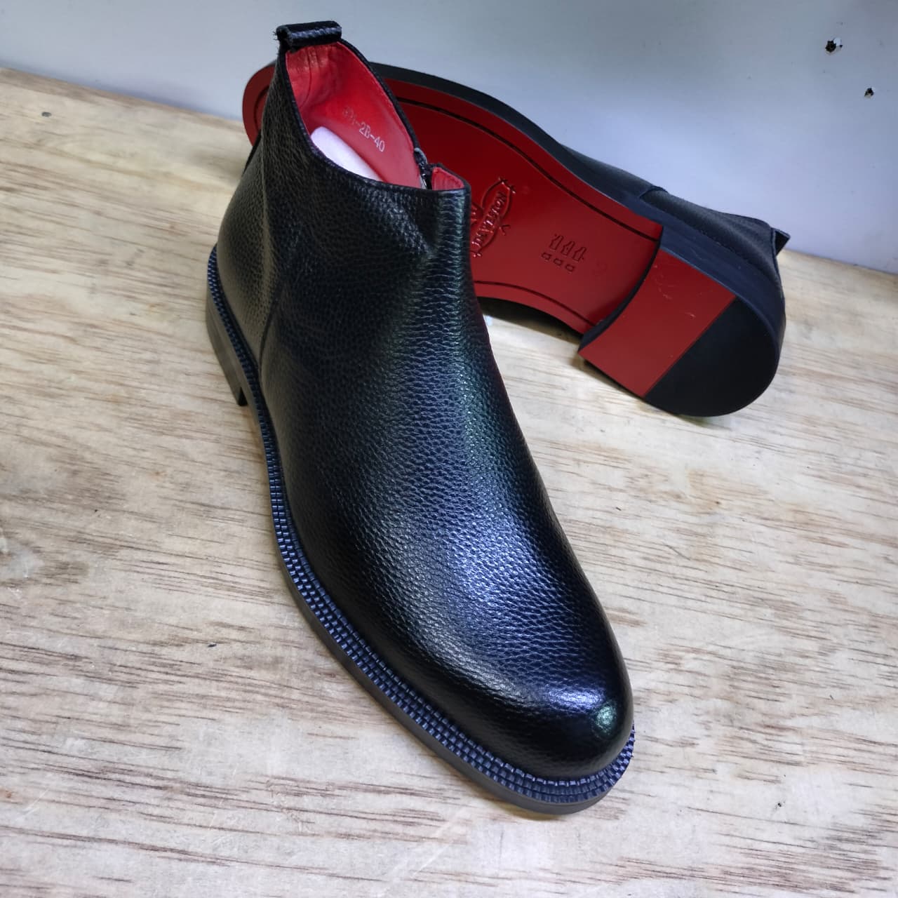 J.M. Weston Official Boots Black