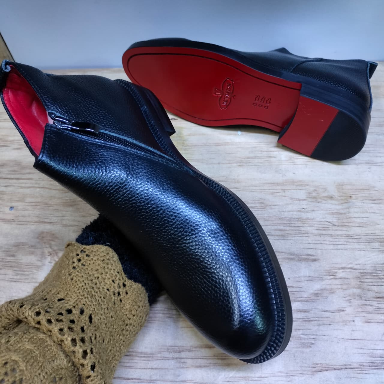 J.M. Weston Official Boots Black