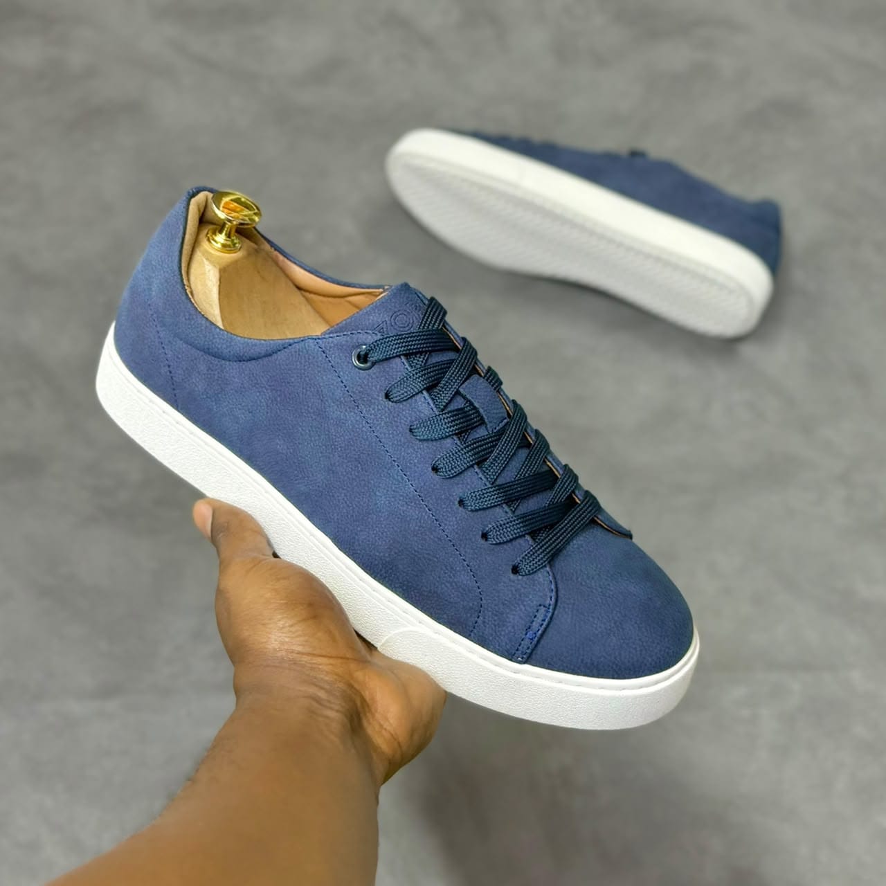 Zopo Low-Top Sneaker Navy Blue