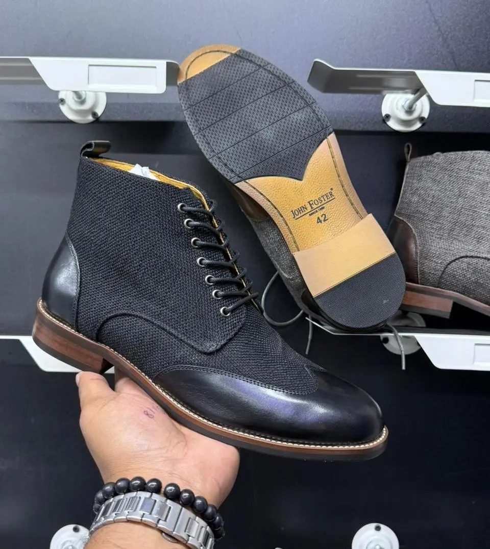 Heritage Canvas Dress Boot