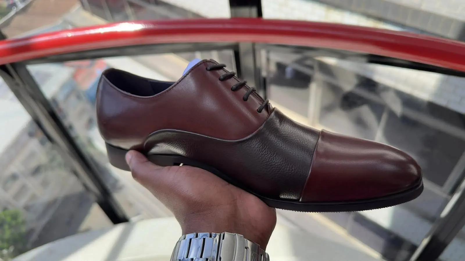 Billionaire Cap Toe Oxford